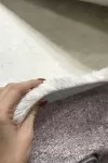 Луксозен мек бял мокет Сарафина