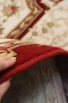 Червен класически килим Елеганс