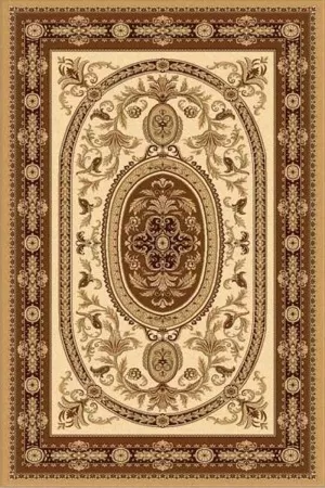 Кафяв персийски килим Премиера