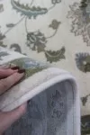 Вълнен килим Антик със зелено