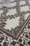 Бежов вълнен килим Ренесанс