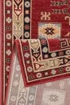 Червен вълнен килим Асториа