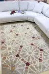 Вълнен килим Белла на геометрични фигури