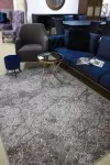 Бежов вълнен килим Винтидж