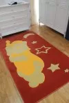 Детски килим със спящо мече