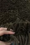 Кафяв шаги килим Комфорт