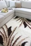 Шаги килим Софт в бежово
