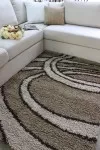 Кафяв рошав килим Софт