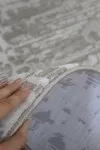 Абстрактен бежов килим Танго