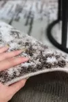 Абстрактен мек килим Флъфи от микрофибър
