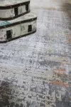 Бамбуков килим Пасторал в сиво и розово