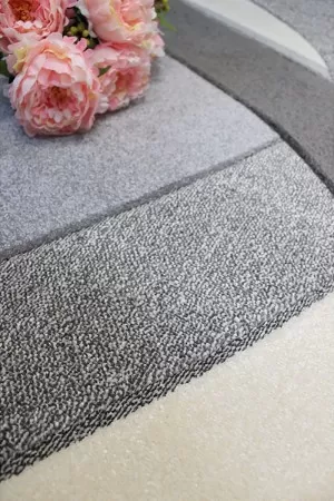 Сив килим Тренди на вълни