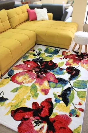 Килим Плей акварелни цветя