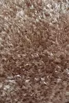 Шаги килим Пъфи цвят камел